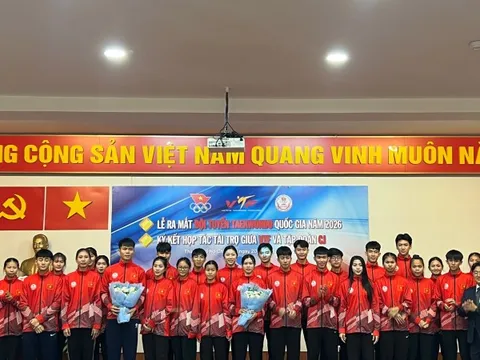 Ra mắt đội tuyển Taekwondo Việt Nam 2026