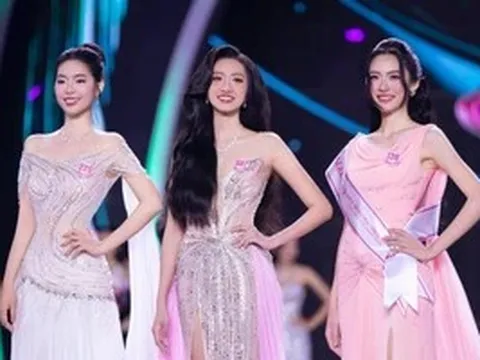 Top 3 Hoa hậu Việt Nam lan tỏa hình ảnh đẹp chào mừng Đại hội Đảng lần thứ XIV