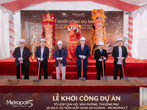 Metropoli5 chính thức khởi công, đón sóng tuyến Metro số 5