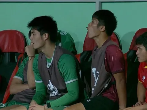 Khoảnh khắc gây sốt của cầu thủ U23 Việt Nam