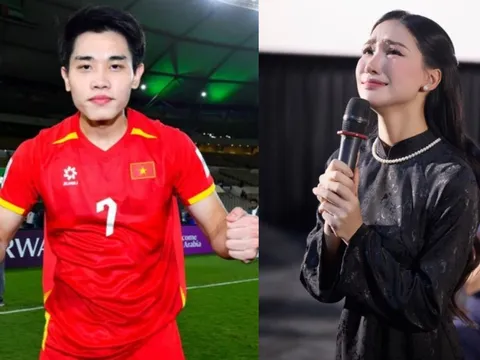 Xúc động chia sẻ của Hòa Minzy sau khi Đình Bắc bị thẻ đỏ, U23 Việt Nam phải thi đấu 10 người