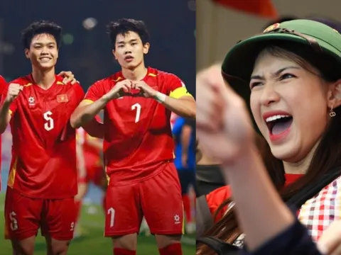 Hòa Minzy và nhiều sao Việt vỡ oà khi Cao Văn Bình giúp U23 Việt Nam thắng U23 Hàn Quốc