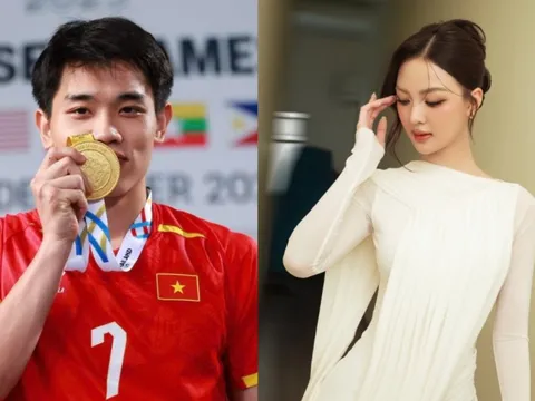 Á hậu vướng tin đồn yêu Đình Bắc có bài đăng gây chú ý sau chiến thắng của U23 Việt Nam