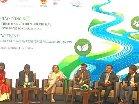 Hành trình thích ứng biến đổi khí hậu ở ĐBSCL: Từ tầm nhìn đến hành động bền vững