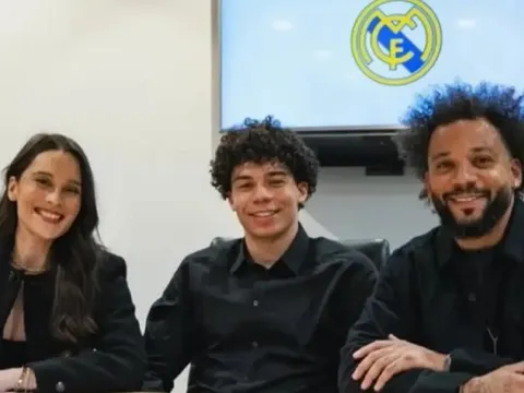Real Madrid ký hợp đồng với con trai Marcelo