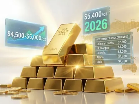 Giá vàng hôm nay 27/1/2026 thế giới vượt 5.000 USD, 'thước đo nỗi sợ' của thị trường, trong nước vàng chạm mốc 177 triệu đồng/lượng