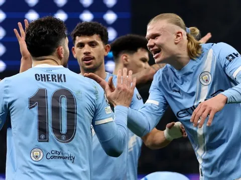 Man City giành vé vào vòng 1/8 Champions League nghẹt thở