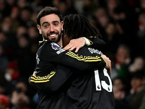 Bruno Fernandes tiến sát cột mốc lịch sử ở MU