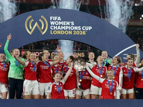 Đội nữ Arsenal nhận tiền thưởng kỷ lục