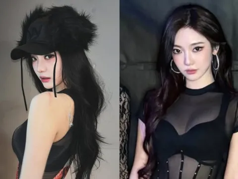 NingNing (aespa) mặc áo xuyên thấu 'đốt mắt' khán giả