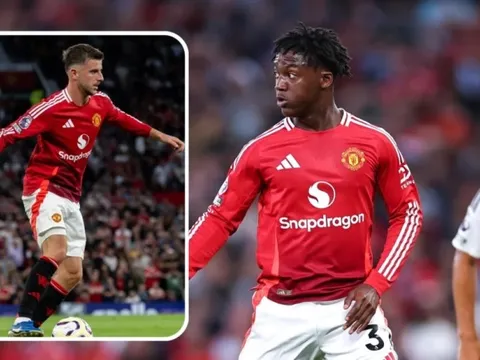 Amorim sai lầm khi đặt Mount ở trên Mainoo