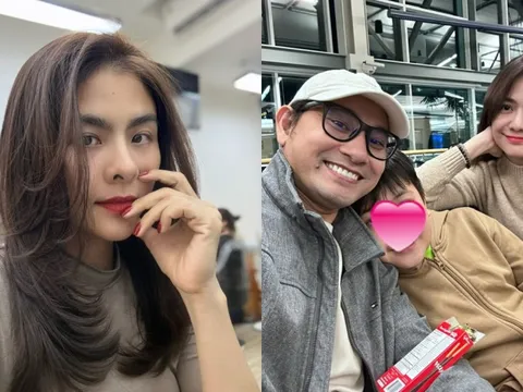 Vân Trang phản ứng khi vợ chồng Huỳnh Đông về Việt Nam ăn Tết