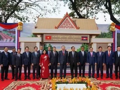 Tổng Bí thư Tô Lâm dự Lễ khởi công xây dựng Trường Hữu nghị Campuchia-Việt Nam