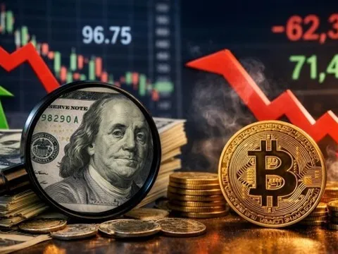 Đồng USD chật vật giữ đà phục hồi, bitcoin biến động dữ dội sau tuần lao dốc