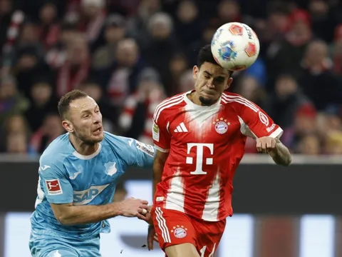 Diaz rực sáng, Bayern thắng đậm Hoffenheim