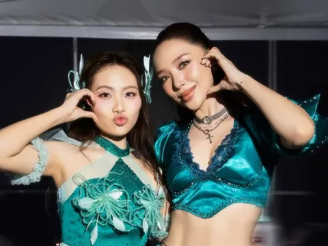 Tóc Tiên 'bóc phốt' Phương Mỹ Chi giữa chốn đông người sau màn hát nhép rầm rộ mạng xã hội