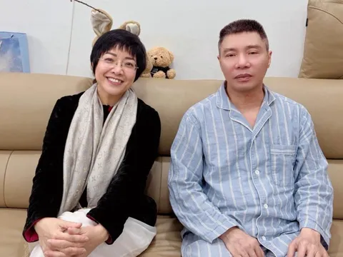 Khoảnh khắc đặc biệt của NSND Công Lý cùng MC Thảo Vân vào dịp Tết