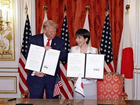 Tổng thống Trump công bố các khoản đầu tư đầu tiên của Nhật Bản vào Mỹ