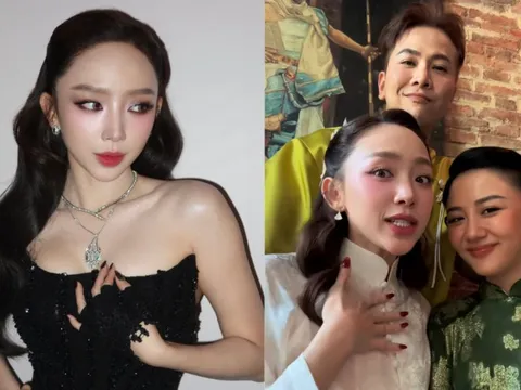 Tóc Tiên 'đu trend' phim Thỏ Ơi cùng Văn Mai Hương trong ngày đầu năm