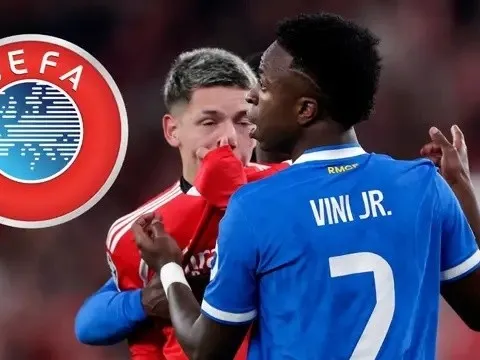 UEFA điều tra vụ Vinicius bị gọi là 'con khỉ'