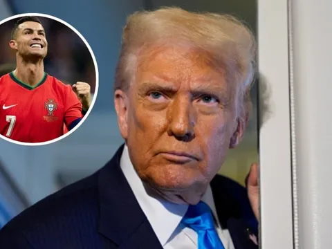 Ông Trump gọi Ronaldo là 'GOAT'