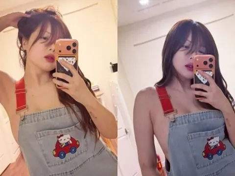 HyunA gây chú ý với ảnh selfie táo bạo giữa đêm