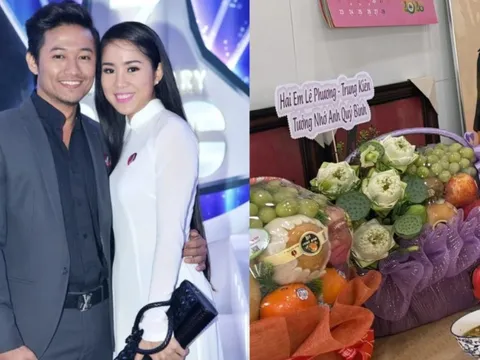 Nghẹn ngào 11 từ Lê Phương đặt trước bàn thờ Quý Bình trong ngày giỗ