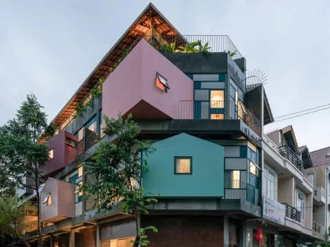 Tổ hợp căn hộ có thiết kế thú vị như những chiếc tổ chim