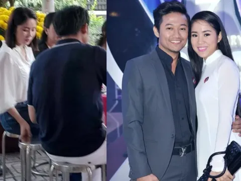 Xúc động hình ảnh Lê Phương ở lễ giỗ Quý Bình