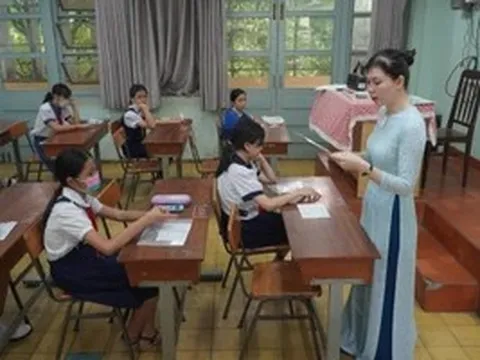 TPHCM giữ ổn định khảo sát lớp 6 Trường THCS và THPT Trần Đại Nghĩa