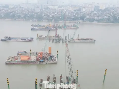 Nguyên nhân trụ vượt sông phía nội thành của dự án cầu Trần Hưng Đạo chưa thể thi công?