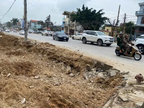 Dự án hơn 1000 tỷ đồng ở Thanh Hoá không rào chắn, người dân nơm nớp lo tai nạn