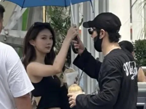 Huỳnh Hiểu Minh được bắt gặp hẹn hò với cô gái lạ mặt