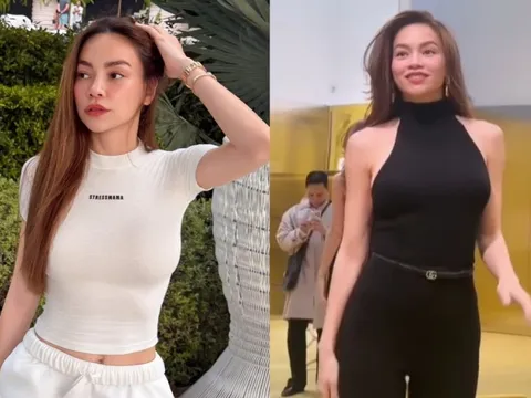 Hồ Ngọc Hà lộ rõ vóc dáng sau hai lần sinh nở qua clip hậu trường