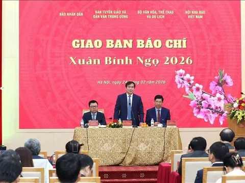 Hội nghị Giao ban báo chí đầu Xuân Bính Ngọ 2026