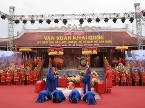 Lễ hội Vạn Xuân khai Quốc lan tỏa giá trị lịch sử dân tộc