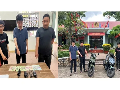 Bắt 3 đối tượng giả danh công an cưỡng đoạt tài sản của người đi đường