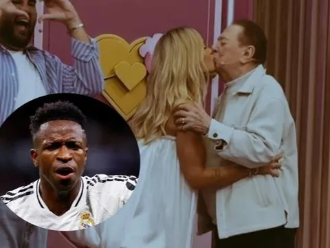 Vinicius 'thả tim' clip bạn gái hôn người đàn ông khác