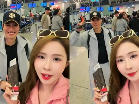 Diễn viên Quỳnh Nga công khai xuất hành đầu năm cùng Việt Anh