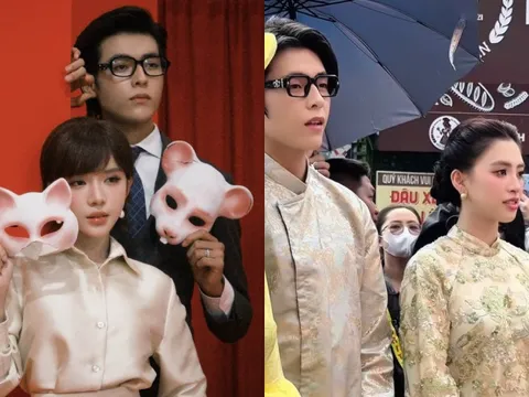 'Gấp đôi visual' với khung hình giữa nam chính phim Trấn Thành và Tiểu Vy