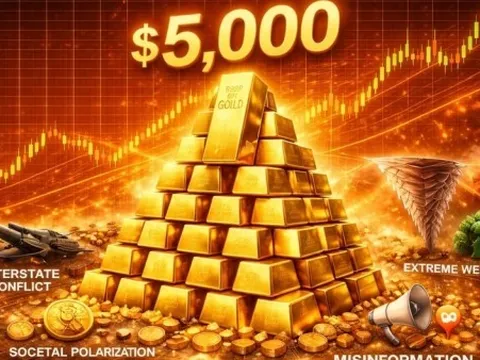 Giá vàng hôm nay 2/3/2026 tăng nhanh, nhà đầu tư đẩy mạnh tích lũy, Phố Wall tiếp tục lạc quan, đỉnh của tuần này sẽ là 5.500 USD?