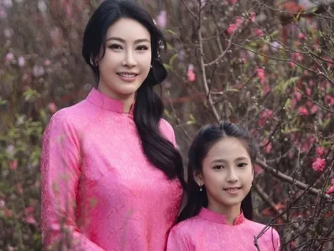 Bộ ảnh Tết 'đẹp nên thơ' của Hoa hậu Hà Kiều Anh