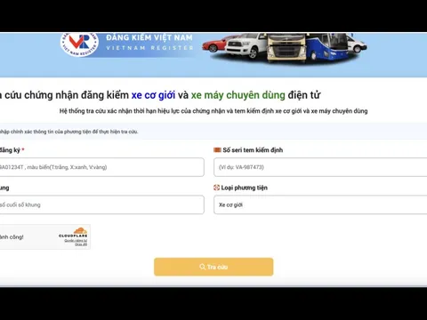 Hướng dẫn tra cứu giấy chứng nhận kiểm định điện tử