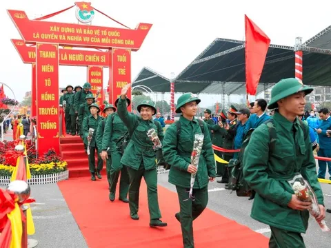 Các địa phương sẵn sàng cho lễ giao nhận quân năm 2026