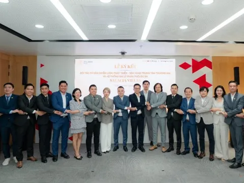 VinaLiving ký kết hợp tác phát triển TTTM và 10 đại lý phân phối Salacia Villas