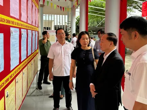 Lãnh đạo tỉnh Gia Lai kiểm tra công tác chuẩn bị bầu cử tại các xã, phường