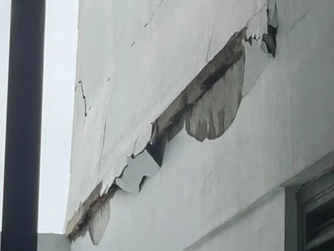 Đã có kết luận về sự cố nứt tường ở chung cư Lapen Center tại TPHCM