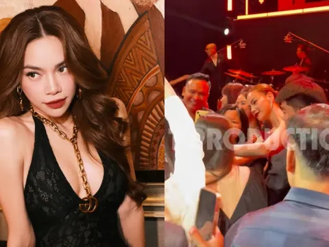 Phản ứng của Hồ Ngọc Hà khi được khán giả săn đón vào lúc nửa đêm