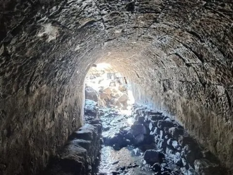 Đường hầm dẫn nước cổ thời La Mã được phát hiện ở Thổ Nhĩ Kỳ