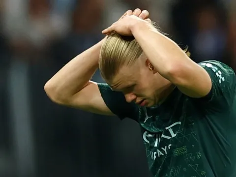 80 phút thất vọng của Haaland trước Real Madrid